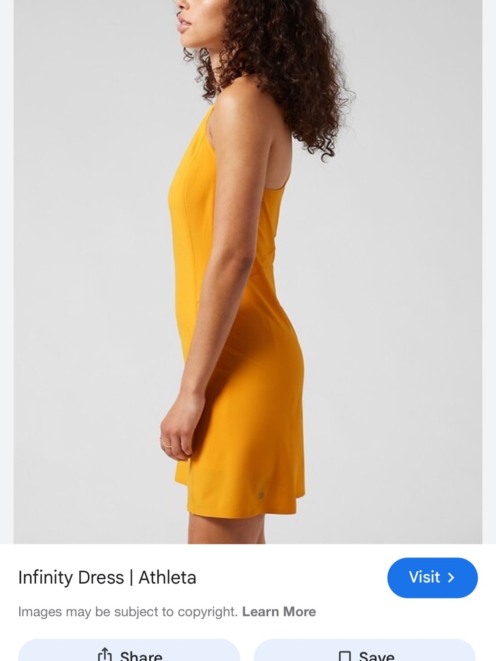 Athleta Infinity Dress MT Athletic Dress - Picture 3 of 8